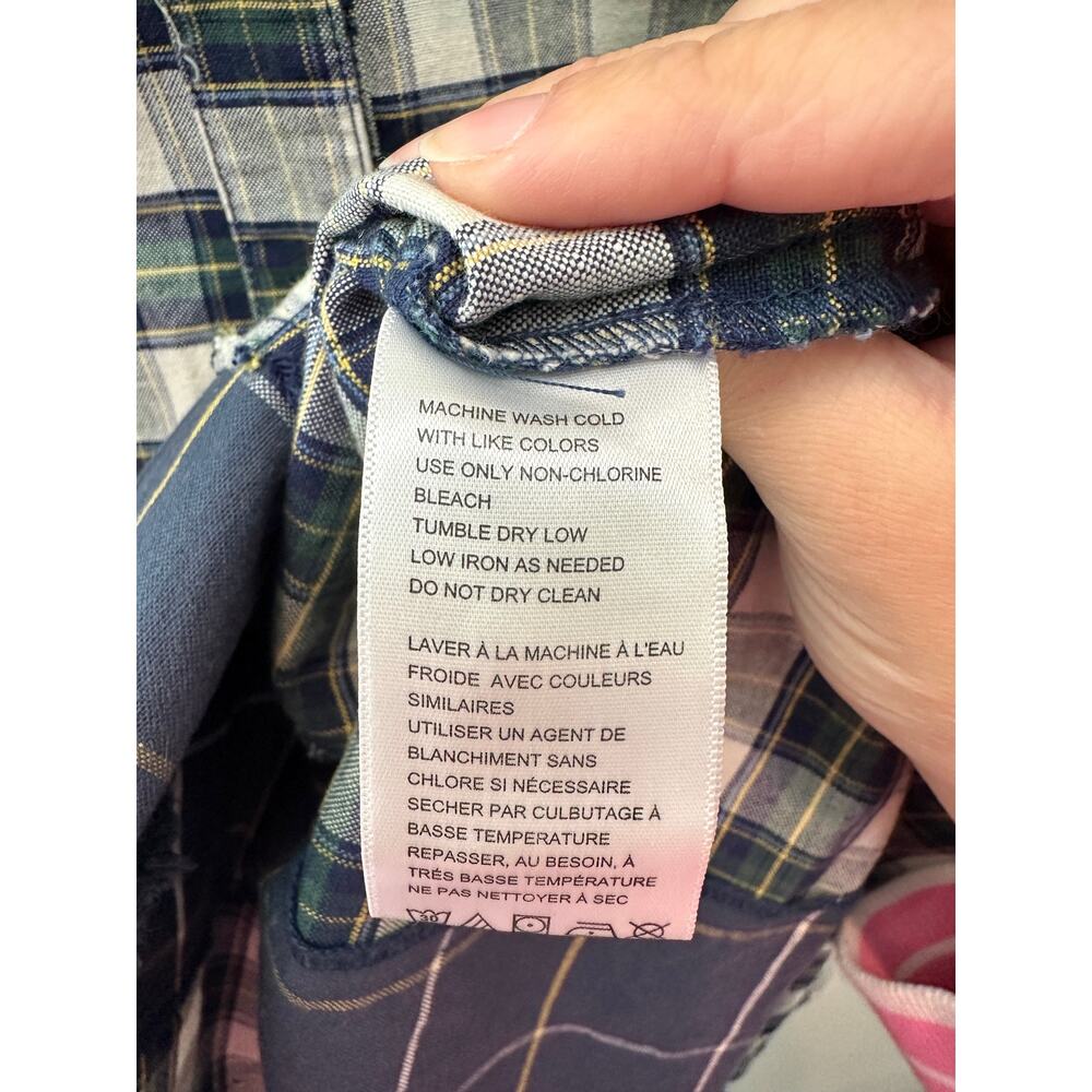 URBAN OUTFITTERS BDG Patchwork Plaid Button Down Shirt Oversized | Small - Picture 8 of 8